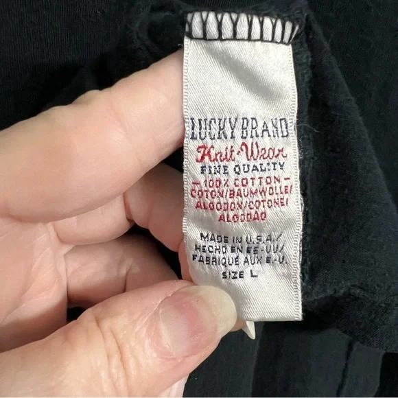 Lucky Brand (EUC) 100% Cotton “The Who” Band  Tee,  Made in the USA Size Large - Picture 4 of 7